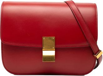 Celine Pre-owned Cross Body Bags, female, Red, Size: ONE SIZE Pre-owned Shoulder Bag