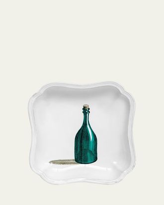 Astier De Villatte x John Derian Green Bottle Soup Plate