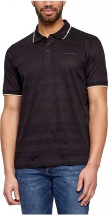 Karl Lagerfeld Polo Shirt - Heren - Polos - Zwart - XL - Tops