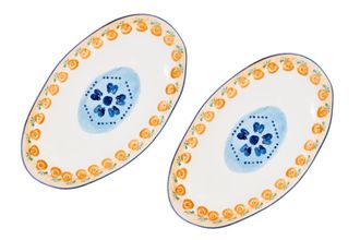 Bj&ouml;rn Borg Bandeja de servicio 36,5 x 22cm - 2 piezas - C&iacute;trico