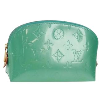 Louis Vuitton Pre-owned Clutch - Dames - Pre-owned - Blauw - Maat: ONE Size Leer