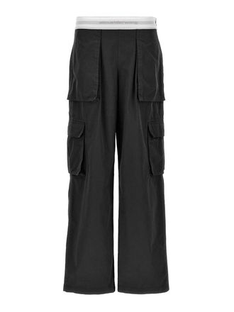 Alexander Wang Mid Rise Cargo Rave Pants