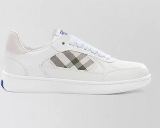 Burberry leather low-top sneakers