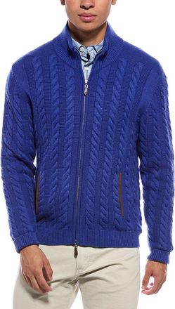 N.Peal N.Peal Richmond Cable 100% Cashmere Cardigan