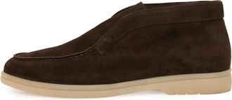 Cesare Gaspari Noir Step High Loafers - Dames - Enkellaarsjes - Bruin - 42 EU - Su&egrave;de - Schoenen