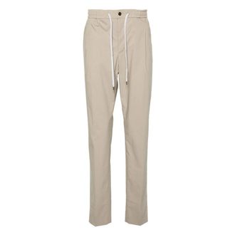 Pantaloni Torino Broeken, Heren, Beige, L, Katoen, Katoenen Broek met Zakken