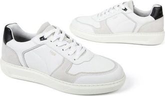 Anthony Veer Acton Court Sneaker in White Black Multi at Nordstrom, Size 10