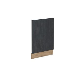 Vicco Panel Frontal R-line, Hormig&oacute;n Negro, 45 Cm Sin Encimera