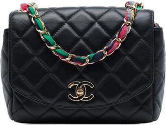 Chanel Pre-owned Cocovado Flap Shoulder Bag - Dames - Vintage Schoudertas - Zwart - ONE Size - Leer - Vintage