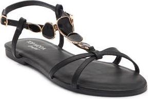 Top Moda Verne Sandal in Black at Nordstrom Rack, Size 6.5