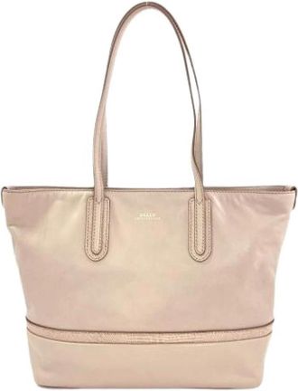 Bally Pre-owned Tote bag - Dames - Vintage Shopper - Beige - ONE Size - Leer - Vintage