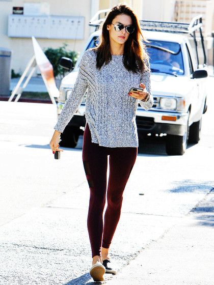 Cómo combinar leggings: todos los consejos