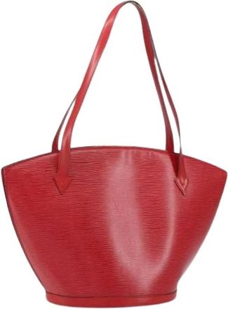 Louis Vuitton Pre-owned Shoulder Bags, female, Red, Size: ONE SIZE Pre-owned Leather Shoulder Bag