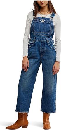 Free People Deep Trance Overall Womens Clothing Reverie : MD (Womens 8-10) 25, Cotton