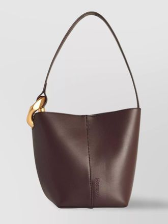 J.W.Anderson corner small leather bucket bag