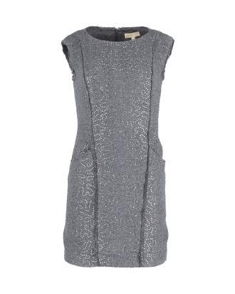 Michael Kors mini-jurk met pailletten in grijs acryl