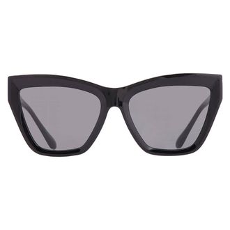 Michael Kors Dark Grey Solid Cat Eye Ladies Sunglasses MK2211U 30053F 57