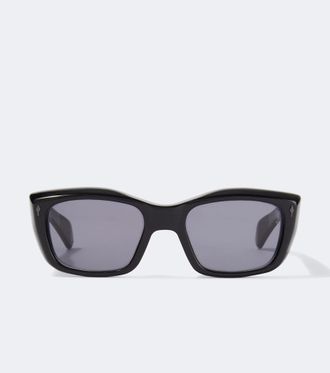 Jacques Marie Mage Corniche rectangular sunglasses