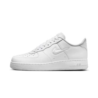 Nike Fitness, Heren, Wit, 44 1/2 EU, Leer, Air Force 1 Jewel