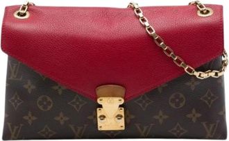 Louis Vuitton Pre-owned Pallas Chain - Dames - Vintage Schoudertas - Rood - ONE Size - Vintage