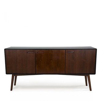 Dutchbone Aparador n&oacute;rdico de madera de nogal