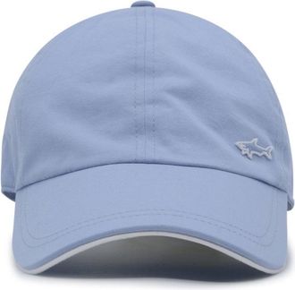 Paul & Shark Shark badge light cotton baseball cap Size: 62, colou