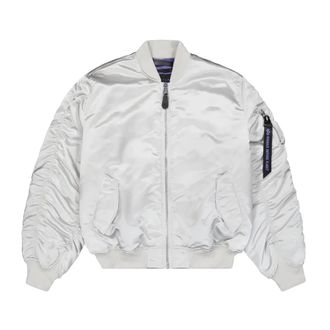 Alpha Industries Ma-1 UV Bomber Jacket - male - Alpha Industries - Bomber Jackets - Gray - XS - Jackets
