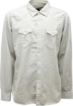 Eleventy Chino Katoenen Overhemd - Heren - Casual Overhemden - Beige - XL - Katoen - Overhemden