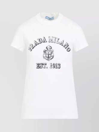 Prada ロゴ Tシャツ | ホワイト | FARFETCH JP