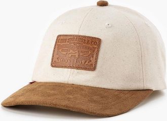 Levi's Mens Relaxed Curved Brim Dad Cap - Cream - Size: ONE size