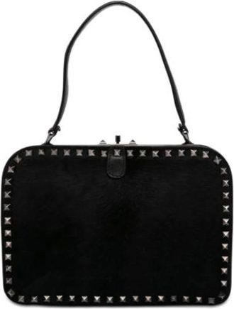 Valentino Borsa Pre-owned Vintage in Pony Hair - - Pre-owned - Donna - Nero - ONE SIZE