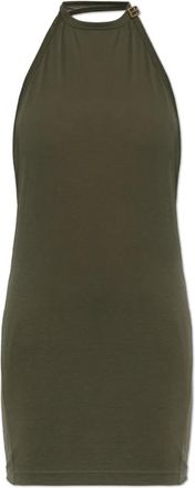 Balenciaga Off-shoulder Top - Dames - Tops zonder mouwen - Groen - M - Katoen - Tops