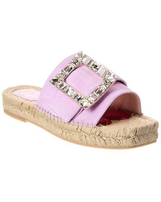 Roger Vivier Suede Sandal