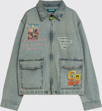 Barrow Giacca di jeans stampata