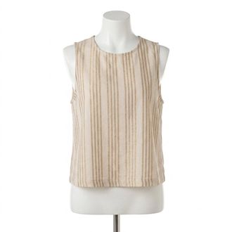 Z Supply Sloane Knit Striped Tank Top In Cloud