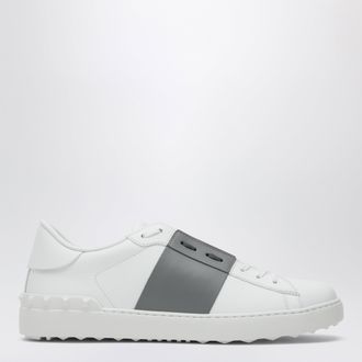 Valentino Garavani White/Dark Steel Open sneaker
