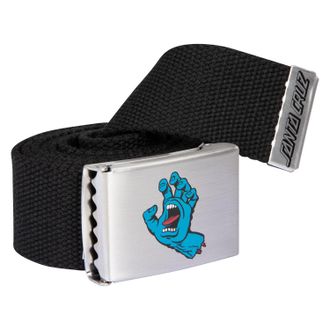 Santa Cruz Stoffg&uuml;rtel SANTA CRUZ SCREAMING MINI HAND BELT, Herren, schwarz, Obermaterial: 100% Polyester, G&uuml;rtel Stoffg&uuml;rtel, aus Polyester, sportlicher Stil