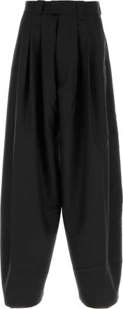 Willy Chavarria Black Wool Pant