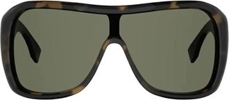 Fendi Screen Zonnebril - Dames - Zonnebrillen - Bruin - ONE Size - Accessoires