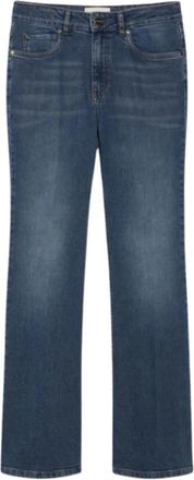 iBlues Bootcut Jeans - Dames - Bootcut Jeans - Blauw - L - Denim - Jeans
