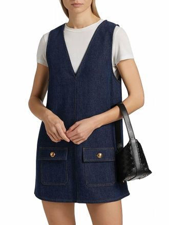 Frame Denim The Pinafore Dress In Alchemy