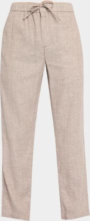 Frescobol Carioca Men & apos;s Oscar Linen & Cotton Drawstring Chino Pants