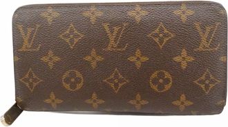 Louis Vuitton Brown Long Wallet (Bi-Fold) (Pre-Owned)