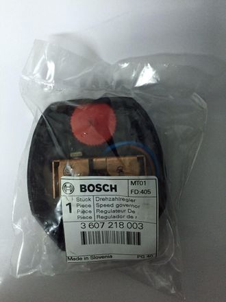 Bosch Repuesto Original Bosch 3607218003 Regulador De Velocidad / Revoluciones