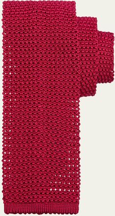 Charvet Mens Silk Knit Tie