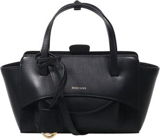 Hidesins Flap S Bag - Dames - Handtassen - Zwart - ONE Size - Katoen - Tassen