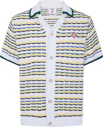 Casablanca Tuck Stitch Shirt