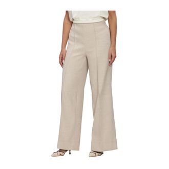Y.A.S Y.a.s - Comira HMW Pant - Dames - Broeken - Beige - Maat: M Viscose