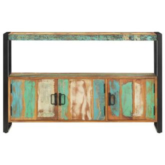 Berkfield Home Sideboard 120x30x75 cm Solid Reclaimed Wood in Brown | Size: 120 x 30 x 75 cm