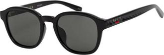 Gucci Zonnebrillen - Heren - Zonnebrillen - Zwart - 53 MM - Accessoires